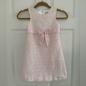 Gymboree Girls Pink Lace Dress Sweet as Sugar Easter Spring dress